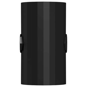 vidaXL Fotbollsbord Stoppare 10 pcs Svart 1,7 x 1,7 x 3,2 cm PP