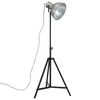 vidaXL Golvlampa 25 W vintage silver 61x61x90/150 cm E27