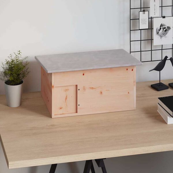 vidaXL Igelkottshus 45 x 33 x 22 cm trä