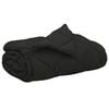 vidaXL Sommar Duvet 220 x 260 cm Sommar 200 gsm Svart