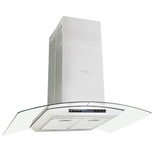 vidaXL K&ouml;ksfl&auml;kt med LCD f&ouml;r k&ouml;ks&ouml; 90 cm 756 m&sup3;/tim LED