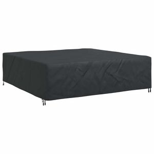 vidaXL M&ouml;bel&ouml;verdrag Enf&auml;rgad Svart 275 x 275 x 70 cm 420D