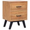 vidaXL S&auml;ngbord 40x35x55 cm massiv teak