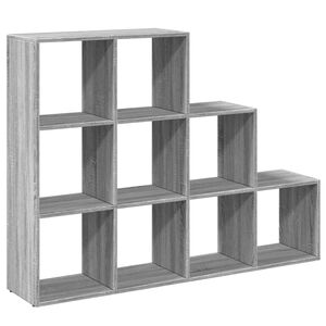 vidaXL Bokhylla/Rumsavdelare 3 hyllor 137,5x29x103,5cm konstruerat tr&auml;