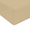 vidaXL Utomhus Soffa Kudde 2 pcs Beige Polyester