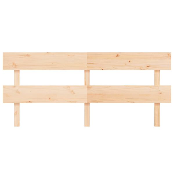 vidaXL S&auml;nggavel 204x3x81 cm massiv furu