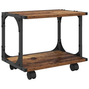 vidaXL Skrivarst&auml;ll Gammalt tr&auml; 41 x 28 x 33.5 cm Konstruerat tr&auml;