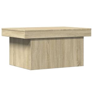 vidaXL Soffbord sonoma-ek 100x55x40 cm konstruerat tr&auml;
