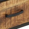 vidaXL TV-bänk 120x30x40 cm massivt grovt mangoträ