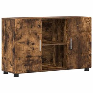 vidaXL Sideboard FLORIN 88,5 x 30,5 x 55,5 cm R&ouml;kt ek Konstruerat tr&auml;