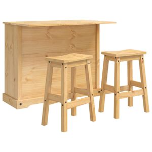 vidaXL K&ouml;ksf&ouml;rvaring 2 st Honungsvax 112 x 77 x 90 cm Massivt furu