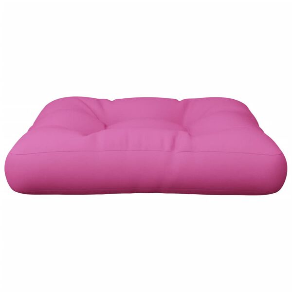 vidaXL Dyna f&ouml;r pallsoffa rosa 60x61,5x10 cm Oxford-tyg