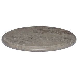vidaXL Bordsskiva gr&aring; &Oslash;40x2,5 cm marmor