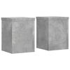 vidaXL V&auml;xtst&auml;ll 2 st betonggr&aring; 15x15x20 cm konstruerat tr&auml;