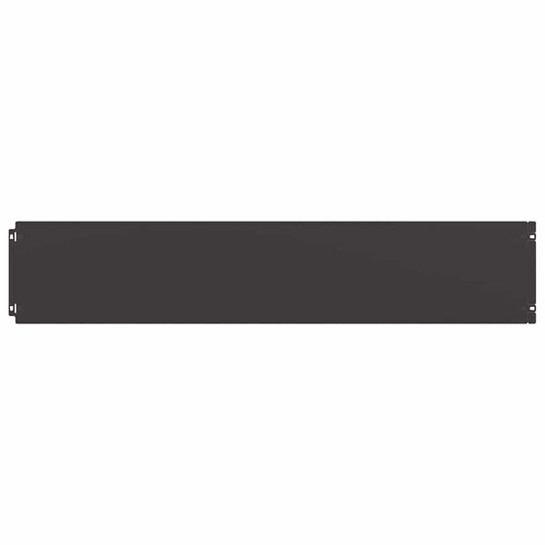 vidaXL Rabattkanter 10 st svart 20x103 cm kallvalsat st&aring;l