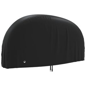 vidaXL Cykelskydd svart 200x70x110 cm 190T oxford