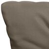 vidaXL Hammockdyna taupe 120 cm tyg