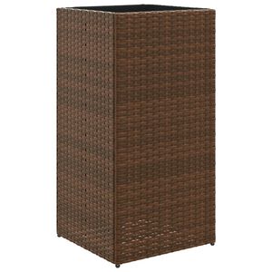 vidaXL Odlingsl&aring;da brun 40x40x80 cm konstrotting