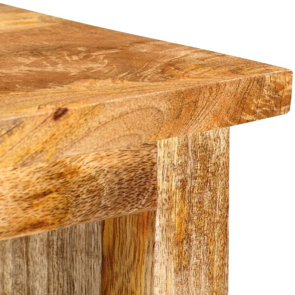 vidaXL Bokhylla 40x30x50 cm massivt mangotr&auml;