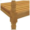 vidaXL Bataviabänk 150 cm massiv teak