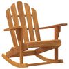 vidaXL Gungstol f&ouml;r tr&auml;dg&aring;rden 79x100x103 cm massiv teak