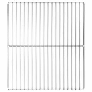 vidaXL Grillgaller Silver 40 x 35 cm Rostfritt st&aring;l