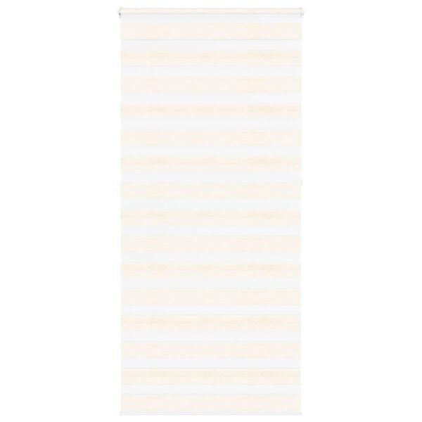 vidaXL Rullgardin zebra 105x230 cm tyg bredd 100,9 cm polyester