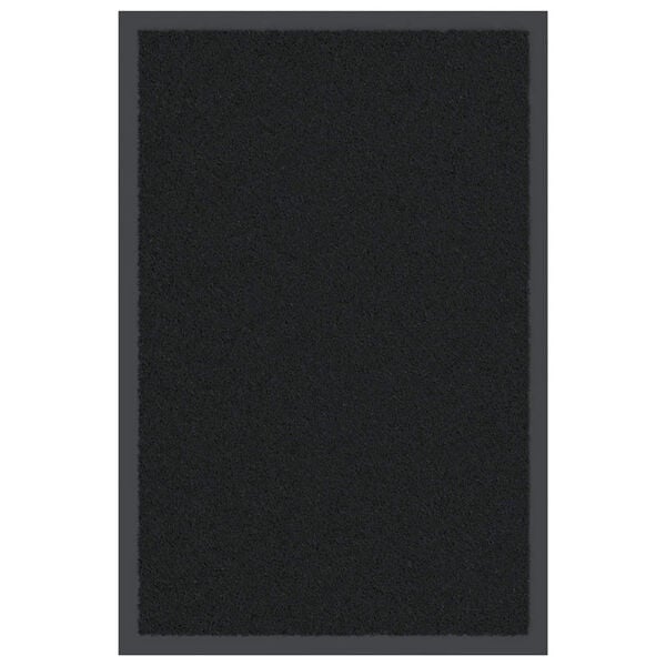 vidaXL Dörrmatta svart 40x60 cm