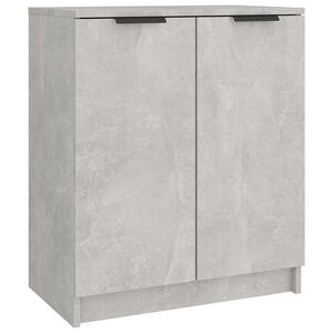 vidaXL Skosk&aring;p betonggr&aring; 59x35x70 cm konstruerat tr&auml;
