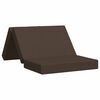 vidaXL F&auml;llbar Soffbed 100 x 67 x 45 cm Taupe