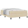 vidaXL B&auml;ddfj&auml;der Kr&auml;m 140 x 190 cm tyg