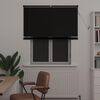 vidaXL Persienn Svart 150 x 110 cm PVC