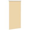 vidaXL Rullgardin m&ouml;rkl&auml;ggningsbar beige 75x130 cm tyg bredd 70,7 cm