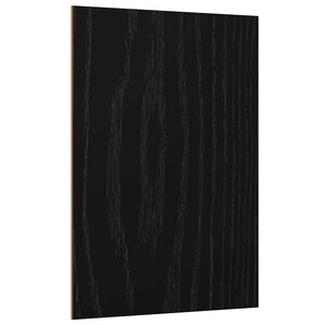 vidaXL Dekorpaneler 12 st Svart ek 30 x 42 x 0,27 cm Konstruerat tr&auml;