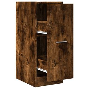 vidaXL Apotekssk&aring;p r&ouml;kf&auml;rgad ek 30x41x77,5 cm konstruerat tr&auml;