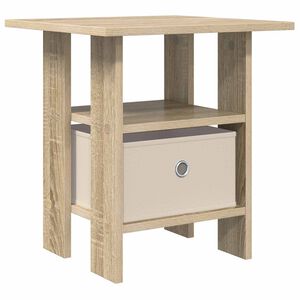 vidaXL S&auml;ngbord Sonoma-ek 41 x 40 x 45 cm Konstruerat tr&auml;