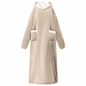 vidaXL Filt-hoodie Beige M Fleece och Flanell