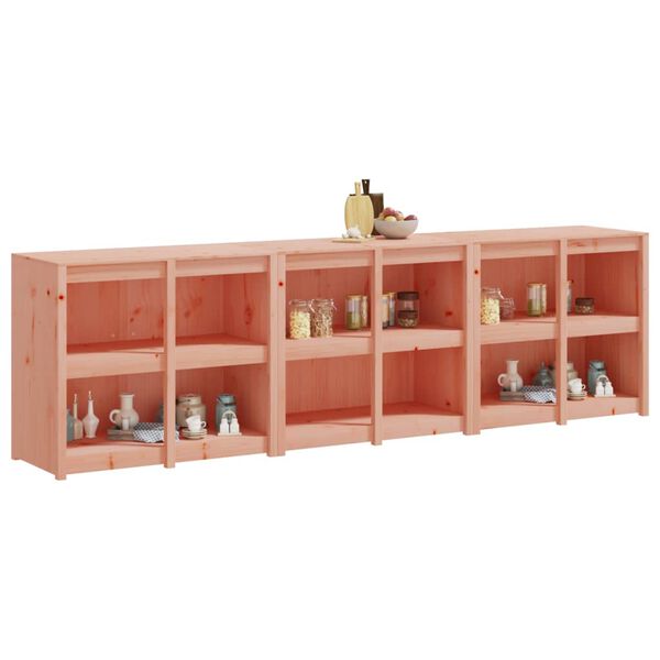 vidaXL K&ouml;kssk&aring;p f&ouml;r utomhusbruk 3 st massivt douglastr&auml;