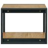 vidaXL V&auml;ggmonterat badrumssk&aring;p 60x45x35 cm massiv teak