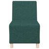 vidaXL Modulsofa utan armst&ouml;d 3 pcs M&ouml;rkgr&ouml;n 55 x 74 x 82 cm tyg