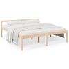 vidaXL S&auml;ng 200x200 cm massiv furu