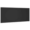 vidaXL S&auml;nggavel svart 200x1,5x80 cm konstruerat tr&auml;