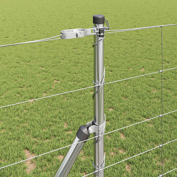 vidaXL St&auml;ngselstolpe Galvaniserad 25 x 1,2 m St&aring;l