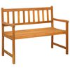 vidaXL Tr&auml;dg&aring;rdsb&auml;nk 2-Antal sittplatser 110 x 55 x 90 cm