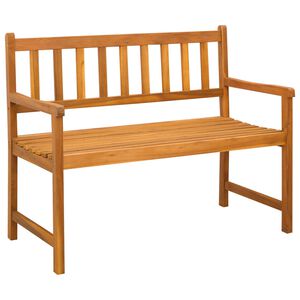 vidaXL Tr&auml;dg&aring;rdsb&auml;nk 2-Antal sittplatser 110 x 55 x 90 cm