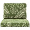 vidaXL Utomhus Soffa Kudde 2 pcs Bladdesign Polyester