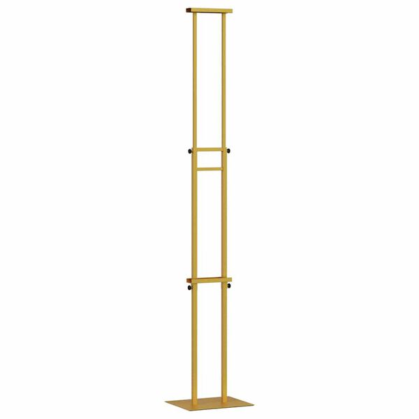 vidaXL M&auml;ssmontrar Guld 30 x 23,5 x 210 cm St&aring;l