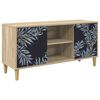 vidaXL TV-sk&aring;p DOKKUM 102 x 33 x 50 cm Sonoma-ek Konstruerat tr&auml;