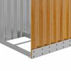 vidaXL Vedställ träutseende 40x45x100 cm galvaniserat stål