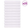 vidaXL Bastuhanddukar FROGN 25 st vit 80x200 cm 360 gsm